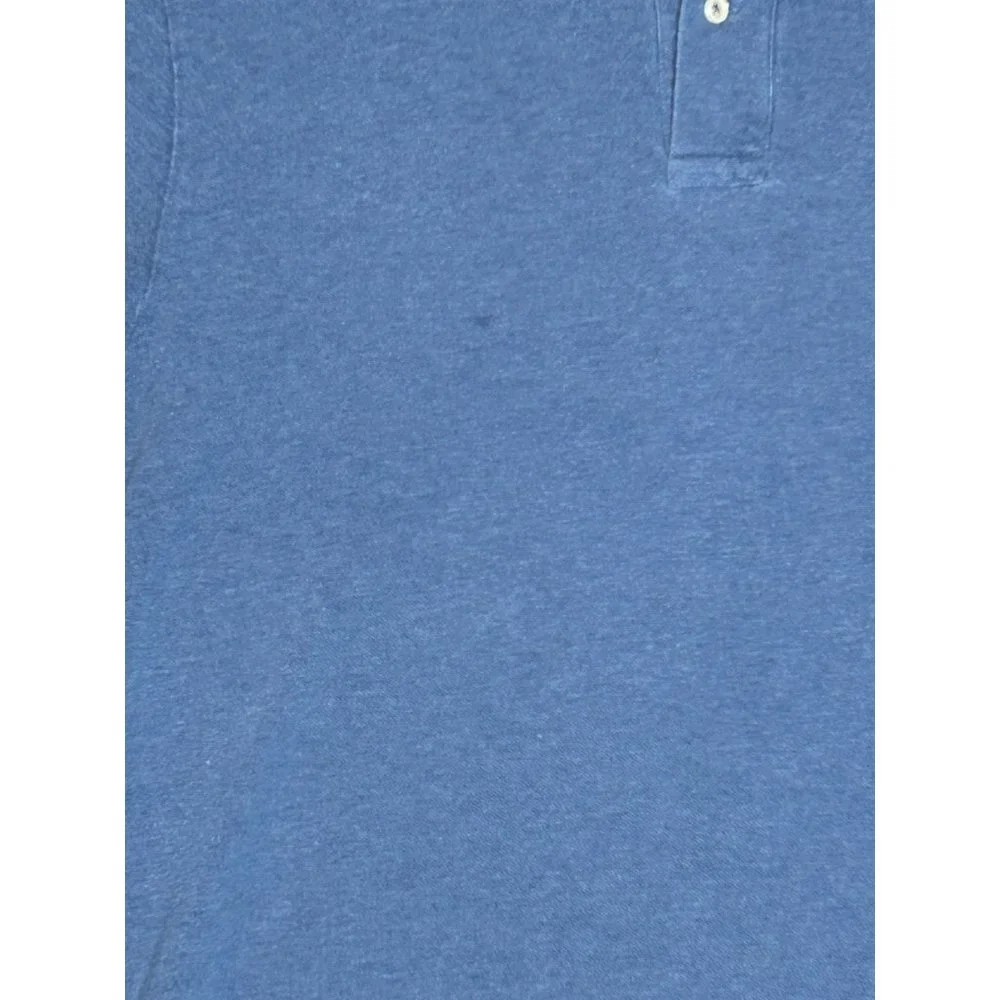 Polo Ralph Lauren Mens Size‎ Large Cotton Pullover Navy Short Sleeve